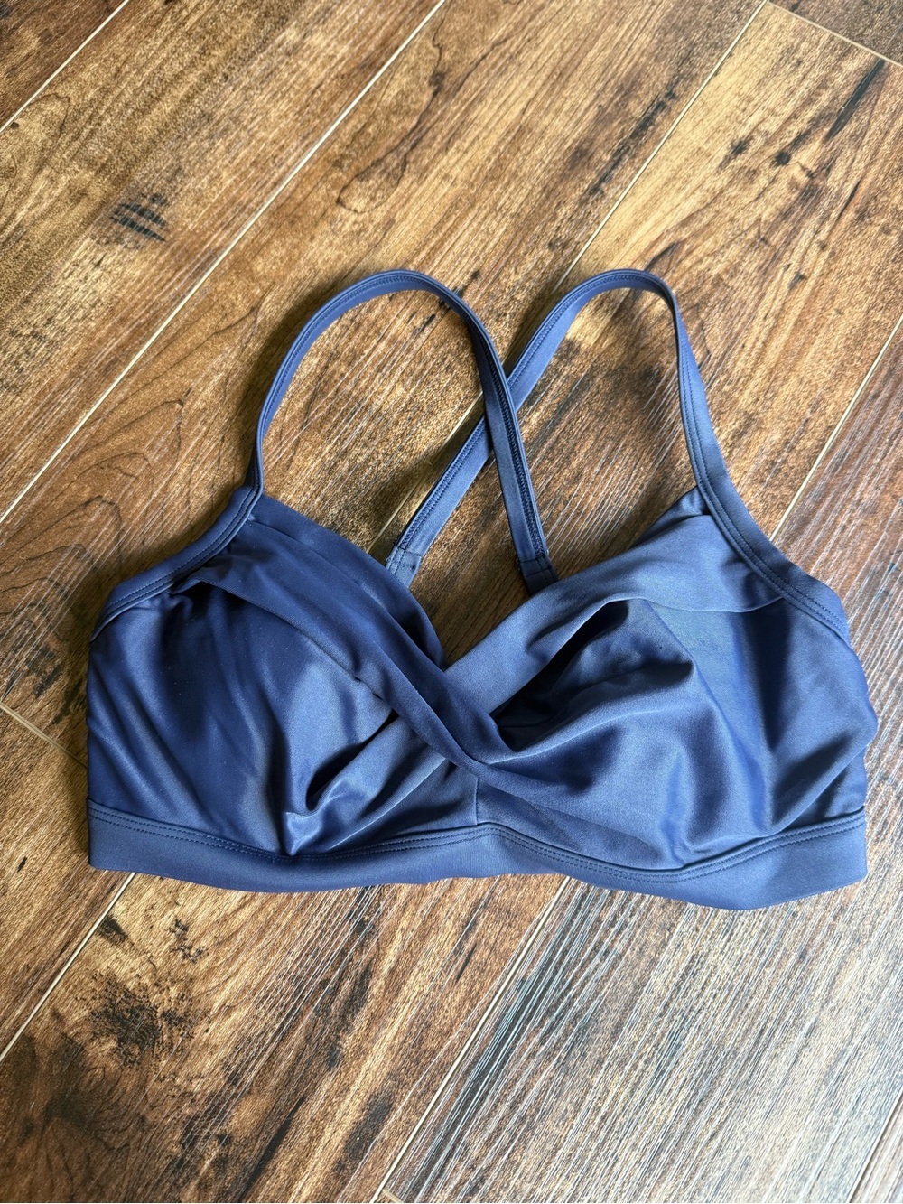 Athleta Twister Bikini Top - Navy - NWOT - 32D/DD